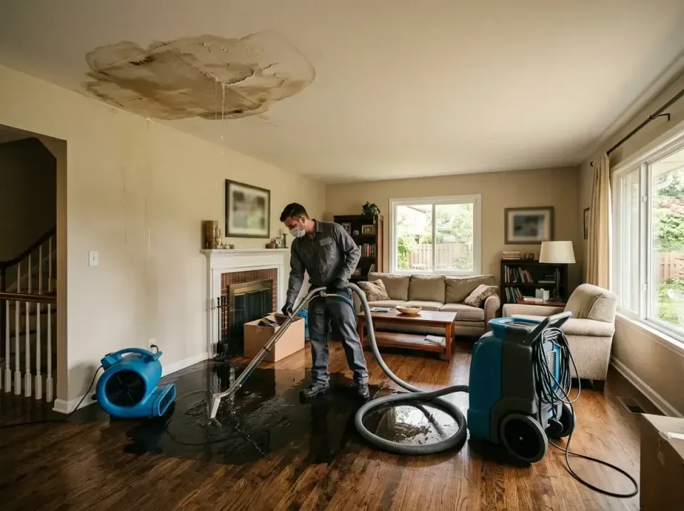 attic-pipe-burst-ceiling-drip-008 — frequently asked questions, Water Damage Restoration & Carpet Care in North Pole, AK
